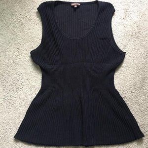 Adrienne Vitadini Peplum Top